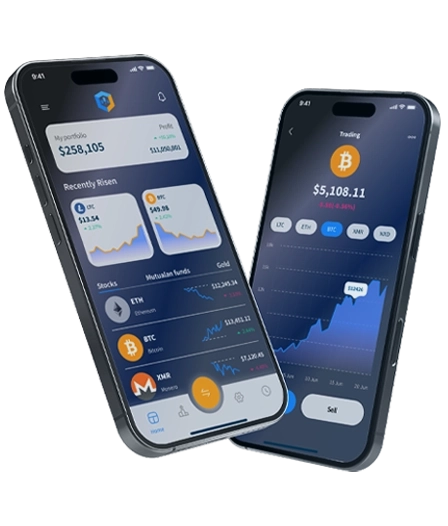 Dashboard per smartphone di BTC Xorvel 9.2